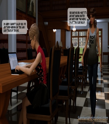 Heather In The Library comic porn sex 4