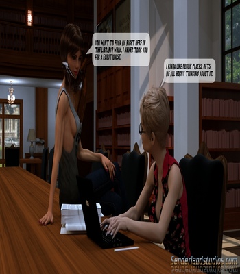 Heather In The Library comic porn sex 7