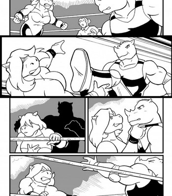 Hippo VS Rhino comic porn sex 3