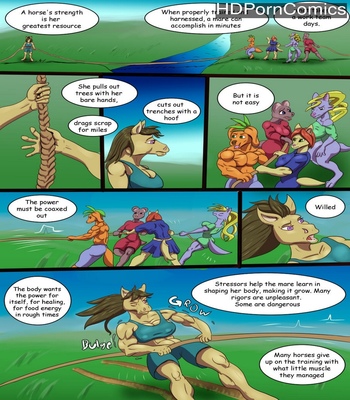 Horse Tug Of War comic porn thumbnail 001