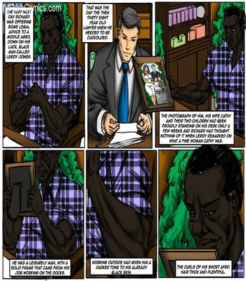 illustrated interracial- Prison Story free Cartoon Porn Comic sex 5