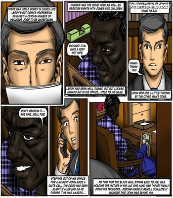 illustrated interracial- Prison Story free Cartoon Porn Comic sex 6
