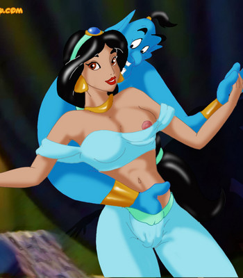 Jasmine And Genie comic porn sex 3