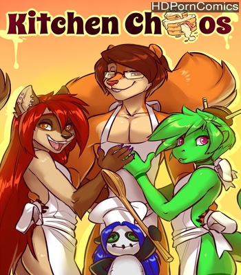 Kitchen Chaos comic porn thumbnail 001