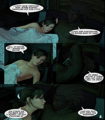 Lara Croft And Doppelganger comic porn sex 3