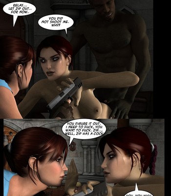 Lara Croft And Doppelganger comic porn sex 21