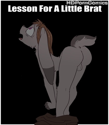 Porn Comics - Lesson For A Little Brat