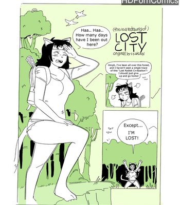 Porn Comics - Lost City