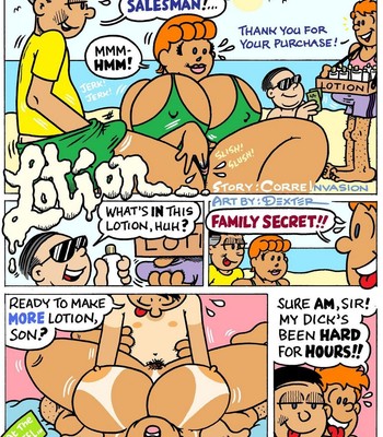 Porn Comics - Lotion
