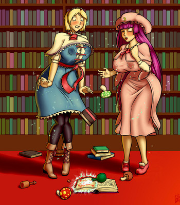 Magical Mishap At The Library comic porn sex 3