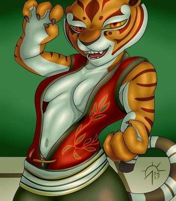 Porn Comics - Master Tigress In Heat