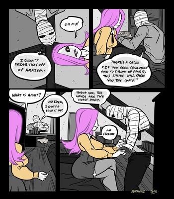 Mr Invisible & The Halloween Special comic porn sex 4