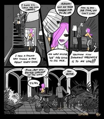 Mr Invisible & The Halloween Special comic porn sex 5
