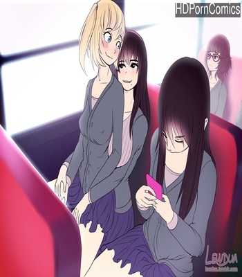Nessie And Alison – On The Bus comic porn thumbnail 001
