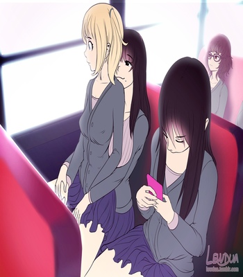 Nessie And Alison – On The Bus comic porn sex 2