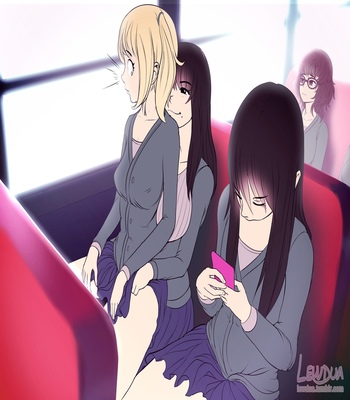 Nessie And Alison – On The Bus comic porn sex 4