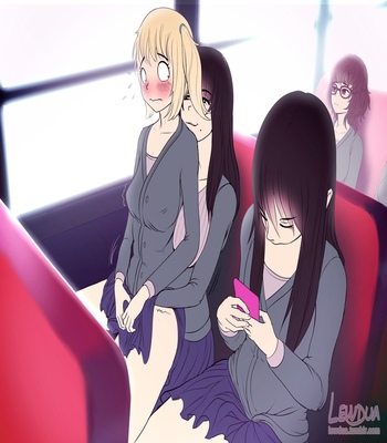 Nessie And Alison – On The Bus comic porn sex 6