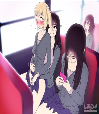 Nessie And Alison – On The Bus comic porn sex 9