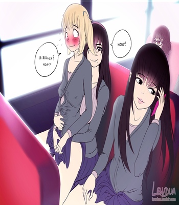 Nessie And Alison – On The Bus comic porn sex 13