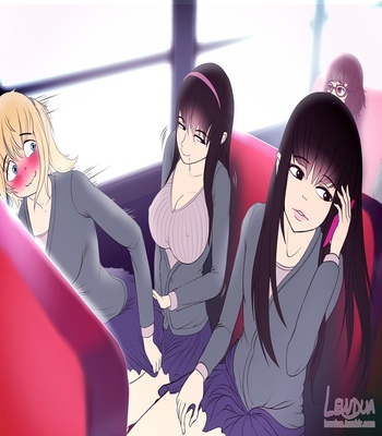 Nessie And Alison – On The Bus comic porn sex 14