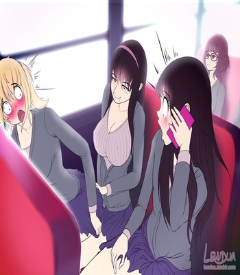 Nessie And Alison – On The Bus comic porn sex 18