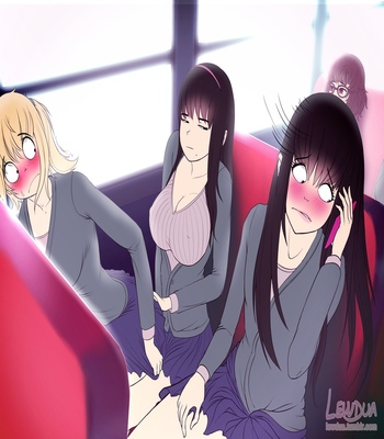Nessie And Alison – On The Bus comic porn sex 20