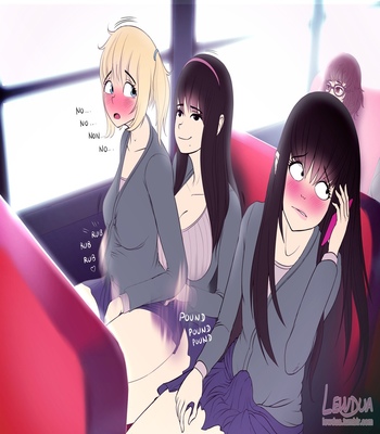 Nessie And Alison – On The Bus comic porn sex 24