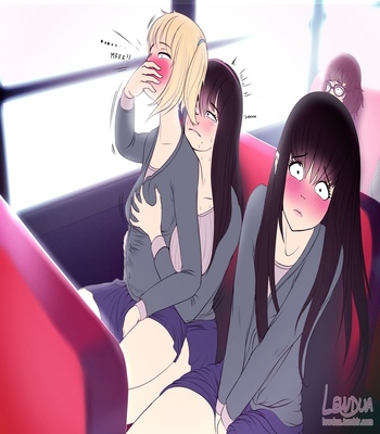 Nessie And Alison – On The Bus comic porn sex 30