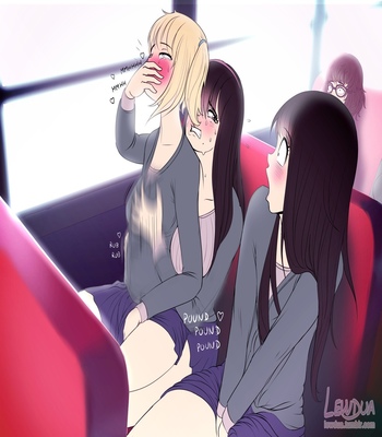 Nessie And Alison – On The Bus comic porn sex 31