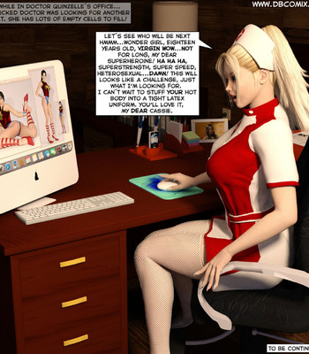 New Arkham For Superheroines 1 – Humiliation And Degradation Of Power Girl comic porn sex 54