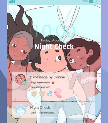 Night Check comic porn thumbnail 001