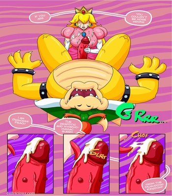 Nintendo Fantasies – Peach X Samus comic porn sex 4