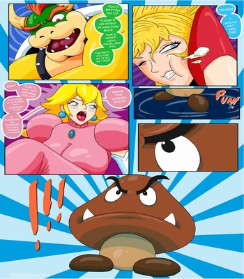 Nintendo Fantasies – Peach X Samus comic porn sex 12