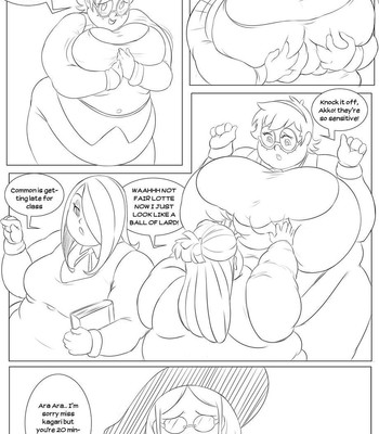 Not So Little Witch Academia comic porn sex 9