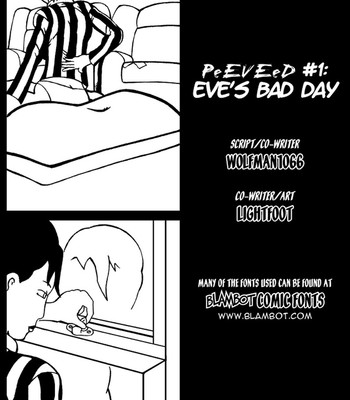 PeEVEed 1 – Eve’s Bad Day comic porn sex 2