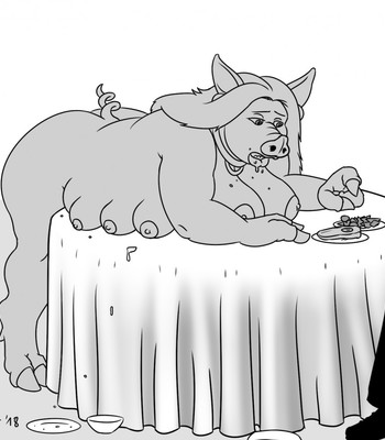 Pig In The Restaurant comic porn sex 7