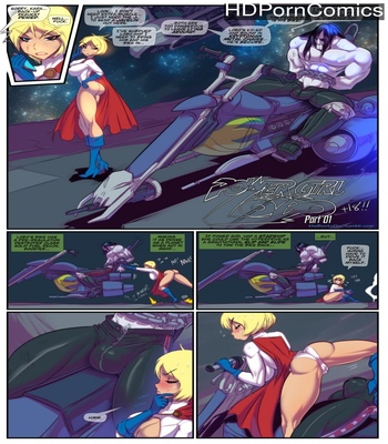 Porn Comics - Power Girl XXX Lobo
