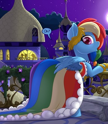 Rainbow Dash And You Attend The Gala comic porn sex 2