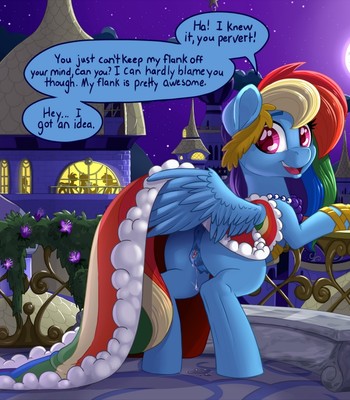 Rainbow Dash And You Attend The Gala comic porn sex 5