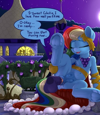 Rainbow Dash And You Attend The Gala comic porn sex 9