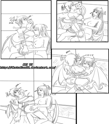 Ranma And Morrigan comic porn sex 10