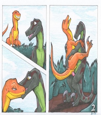 Raptor Love comic porn sex 2