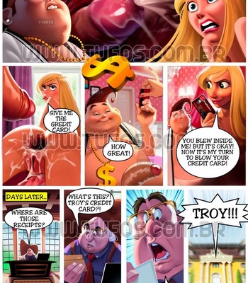 Rich Family 4 - Blowing The Credit Card comic porn sex 012