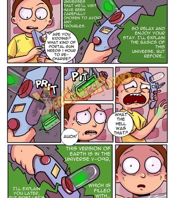 Rick & Morty – Pleasure Trip comic porn sex 9