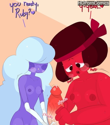 Ruby + Sapphire comic porn thumbnail 001