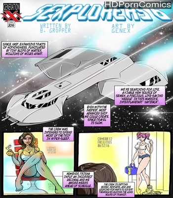 Airplane Cartoon - Artist: Genex Archives - HD Porn Comics