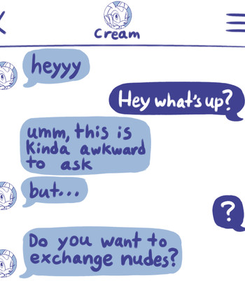 Sexting Cream comic porn sex 3