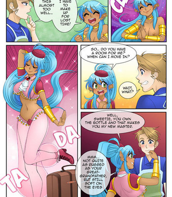 Ship In A Bottle 1 – Dreaming Of Genie comic porn sex 13