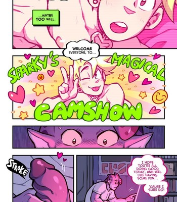 Sparky’s Magical Cam Show comic porn sex 4
