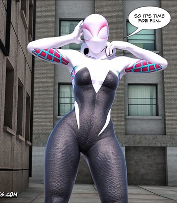 Spider Gwen x Rhino 1 comic porn sex 29